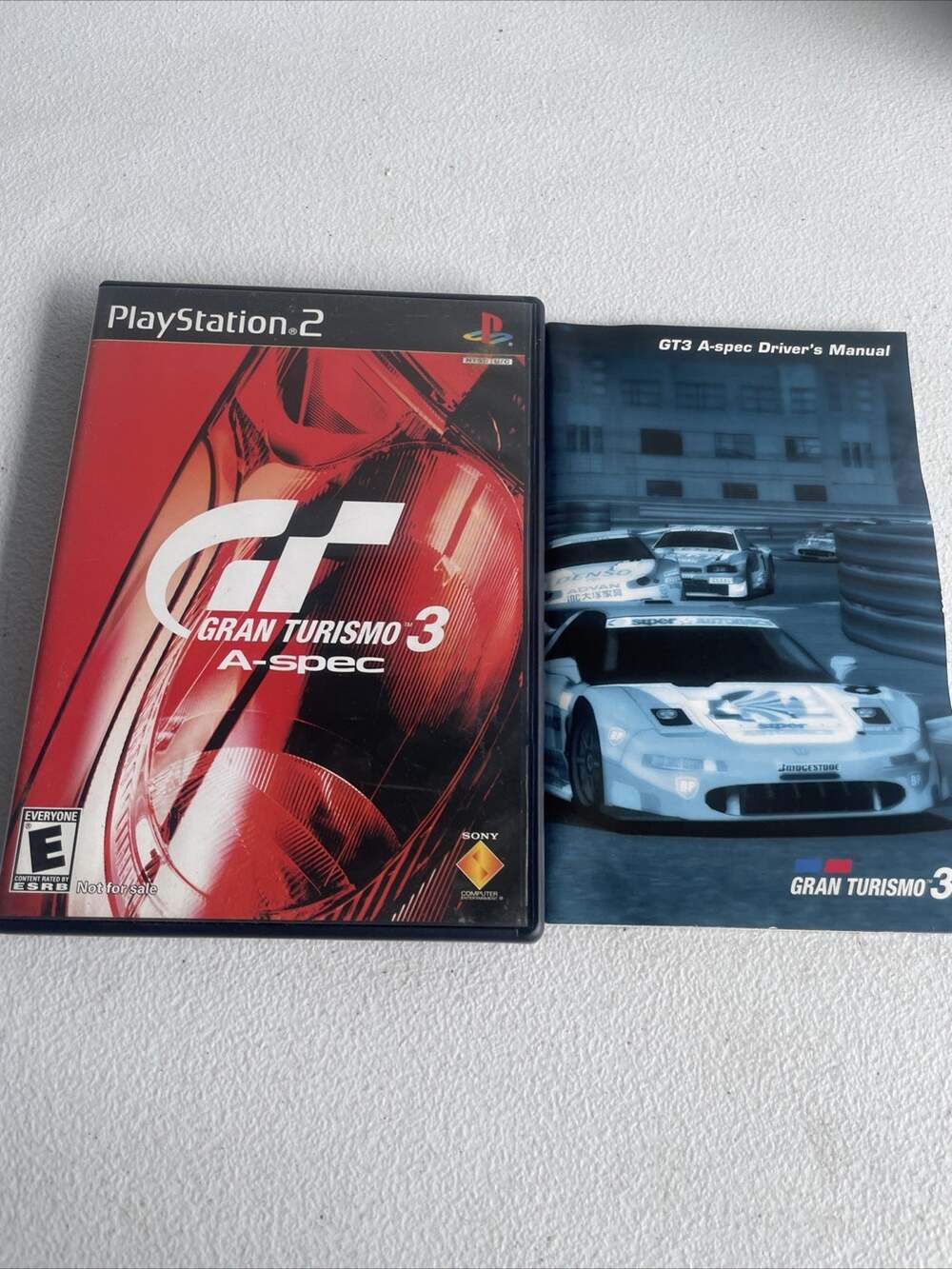 Gran Turismo 3 A-spec Sony PlayStation 2 PS2 2002 CIB